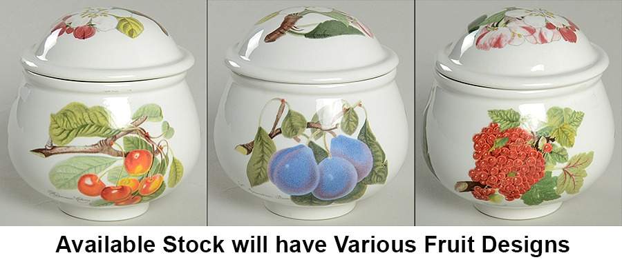 Pomona Sugar Bowl & Lid by Portmeirion-1