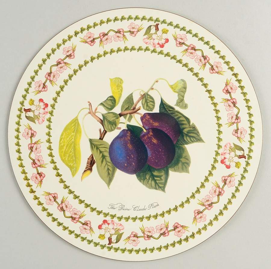 Pomona Round Corkboard Placemat by Portmeirion-1