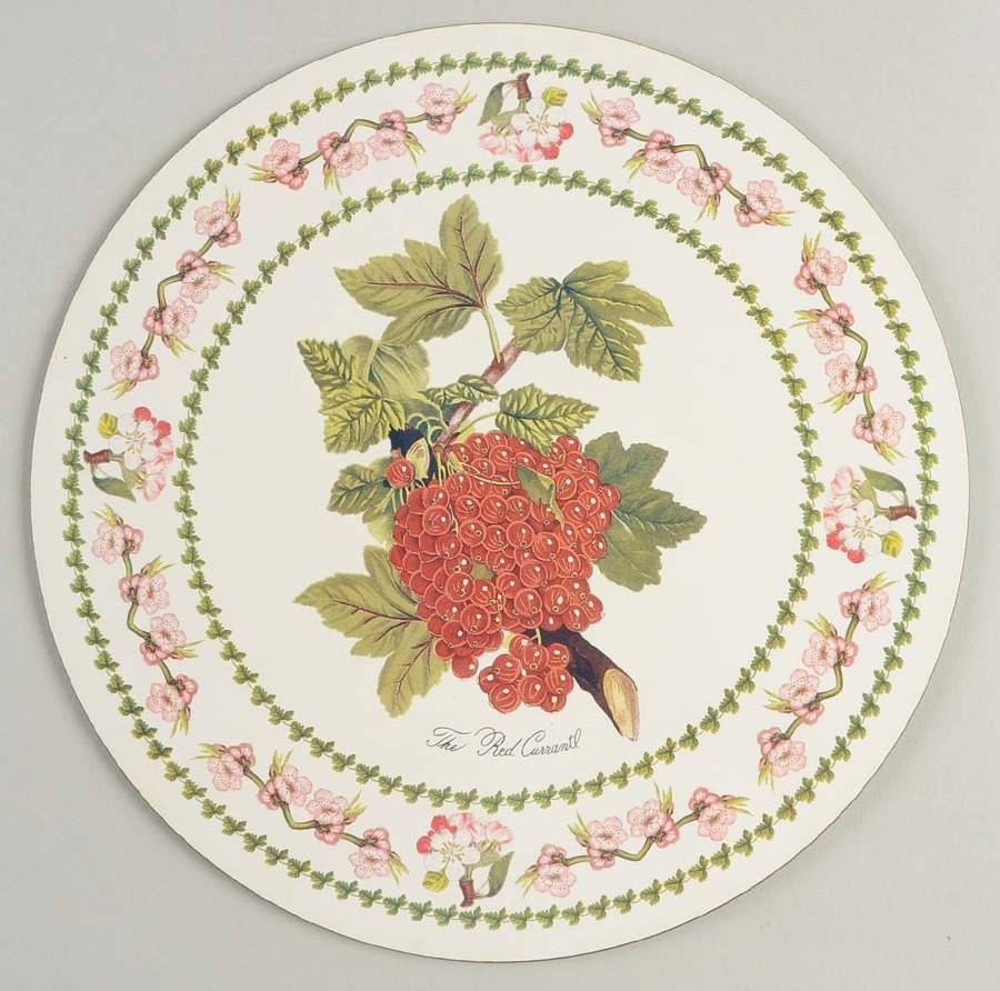 Pomona Round Corkboard Placemat by Portmeirion-1