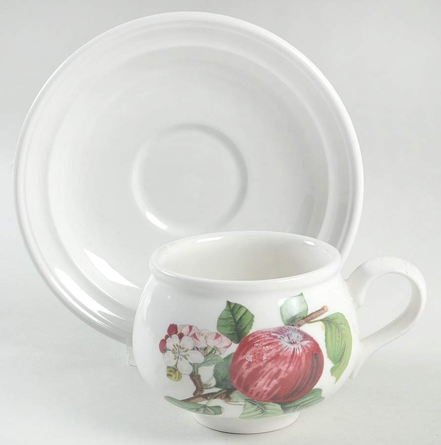 Pomona Romantic Footed Cup & Saucer Set by Portmeirion-1