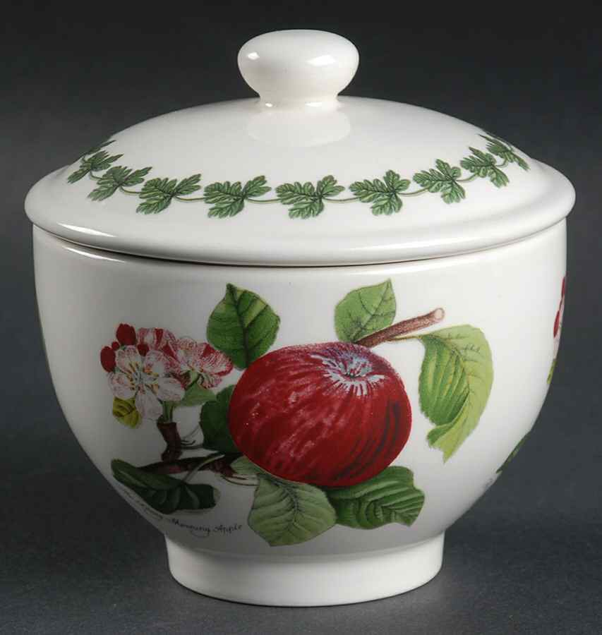 Pomona Traditional Sugar Bowl & Lid by Portmeirion-1