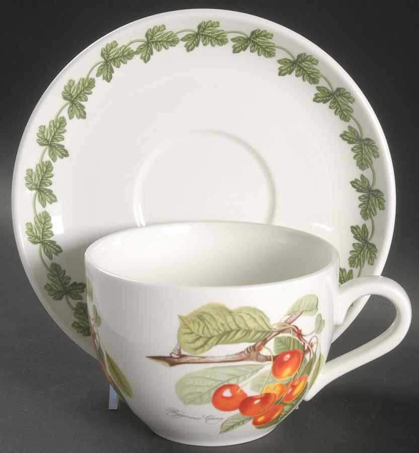 Pomona Jumbo Cup & Saucer Set by Portmeirion-1