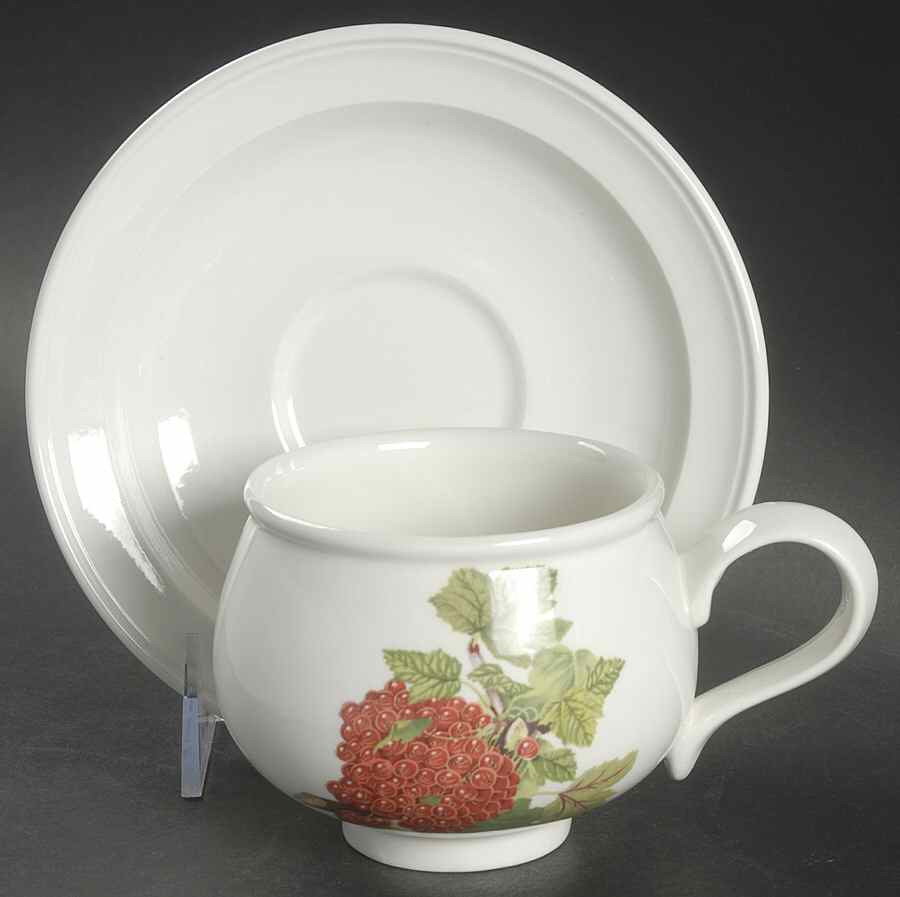 Pomona Romantic Breakfast Cup & Saucer Set by Portmeirion-1