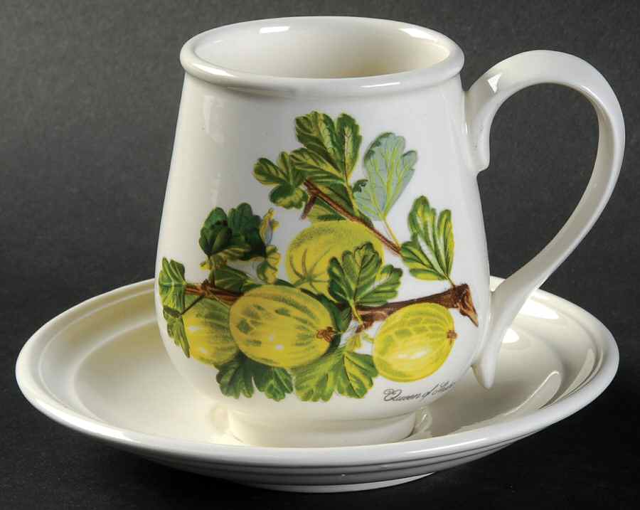 Pomona Mocha Cup & Saucer Set by Portmeirion-1