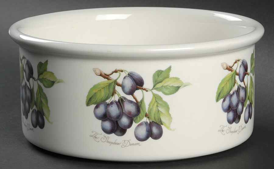 Pomona 7" Round Vegetable/Souffle (Drum) by Portmeirion-1