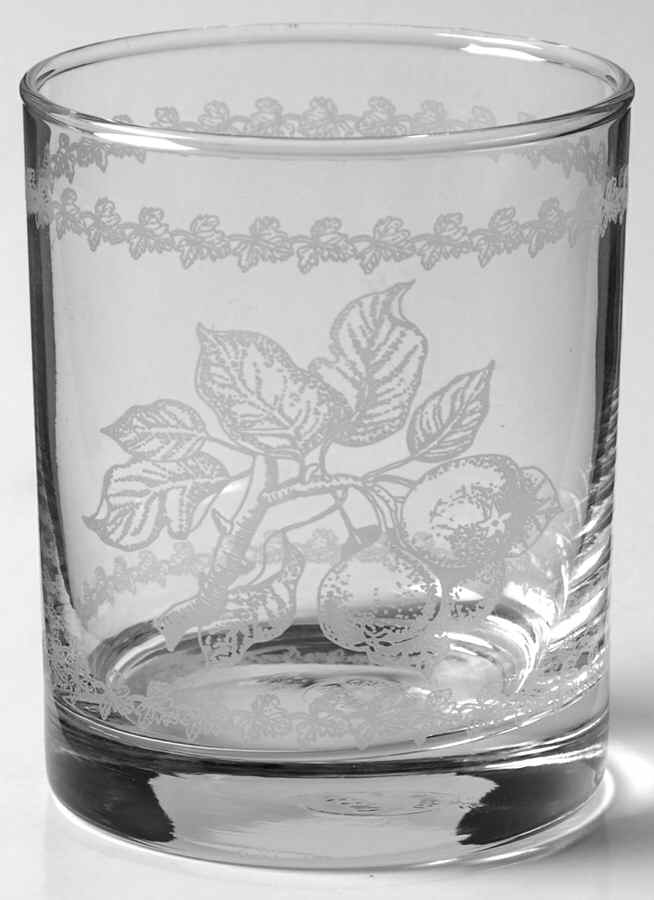 Pomona 8 Oz Glassware Etch Tumbler by Portmeirion-1