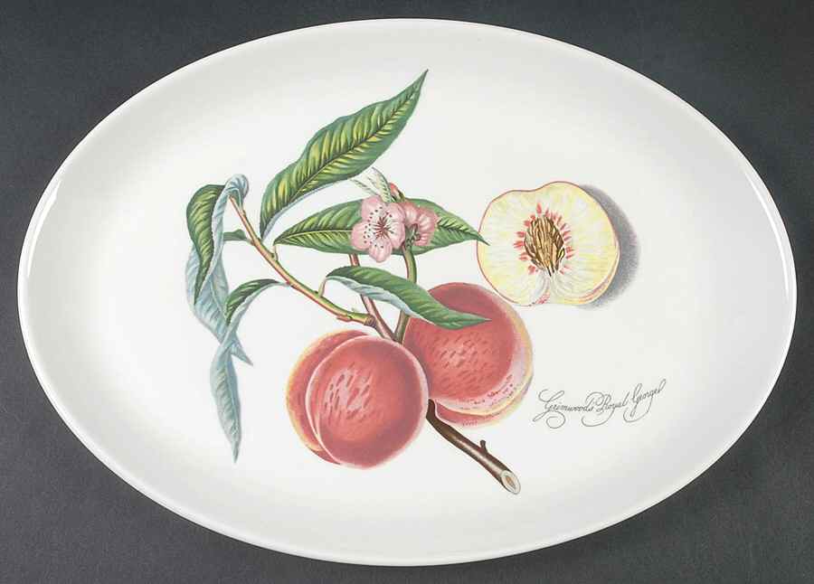 Pomona 13" Oval Steak Platter by Portmeirion-1