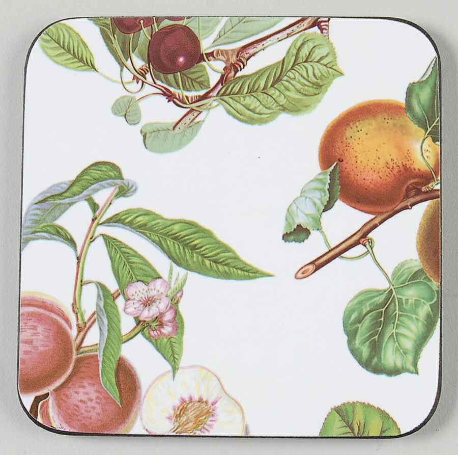 Pomona Square Corkback Coaster by Portmeirion-1