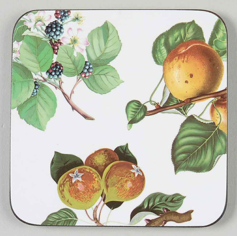 Pomona Square Corkback Coaster by Portmeirion-1