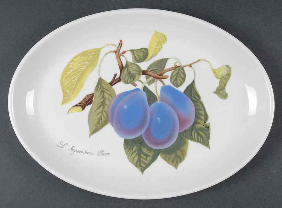 Pomona 10" Oval Steak Platter by Portmeirion-1