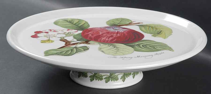Pomona 10" Diameter Pedestal Cake Stand by Portmeirion-1