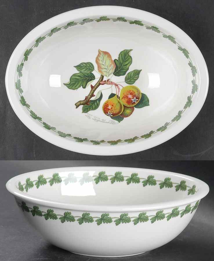 Pomona 9" Sovereign Deep Oval Bowl by Portmeirion-1