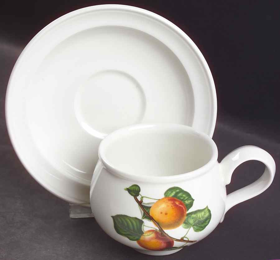 Pomona Romantic Breakfast Cup & Saucer Set by Portmeirion-1