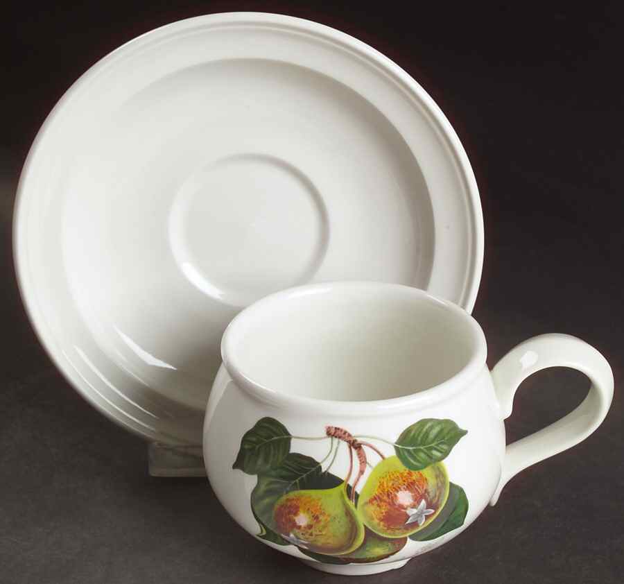 Pomona Romantic Breakfast Cup & Saucer Set by Portmeirion-1