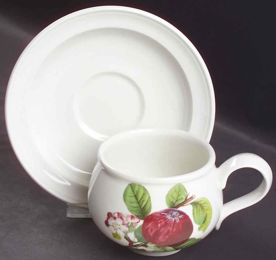 Pomona Romantic Breakfast Cup & Saucer Set by Portmeirion-1
