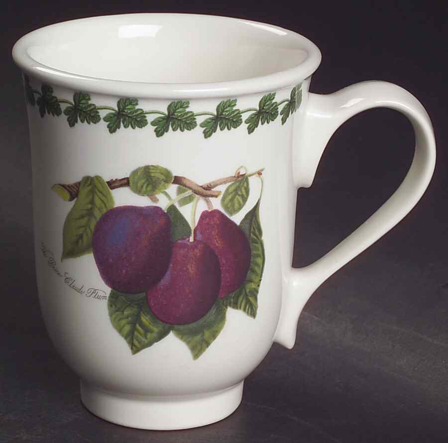 Pomona Beaker (English Mug) with Border by Portmeirion-1