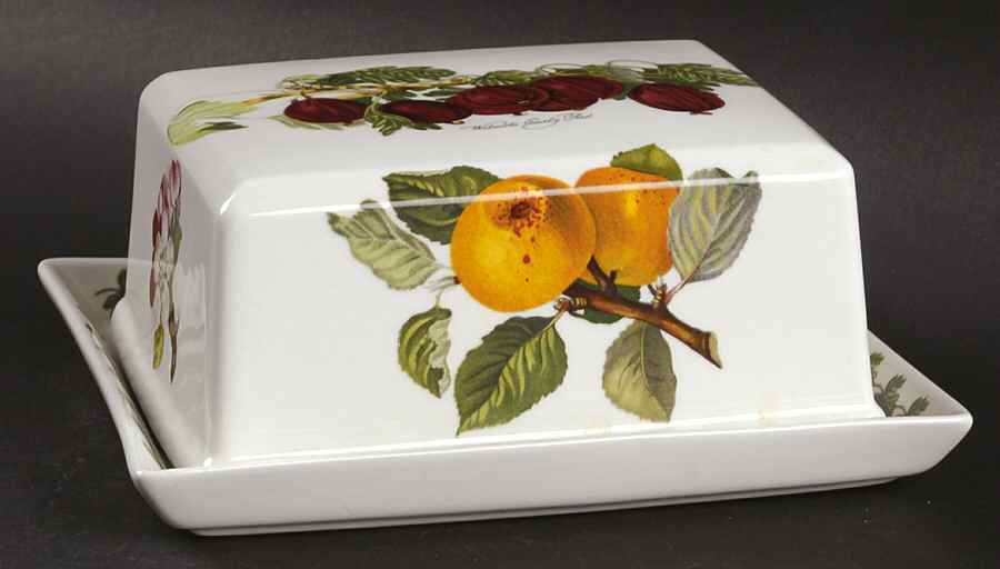 Pomona Rectangular Covered Butter by Portmeirion-1