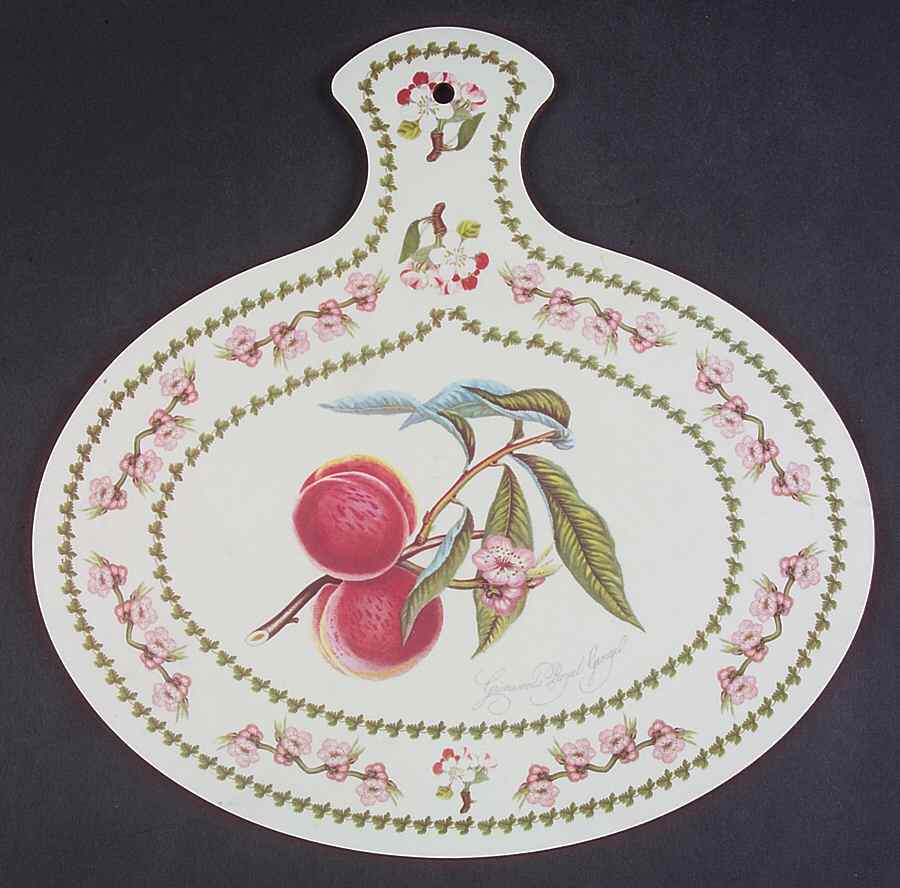 Pomona Oval Handed Melamine/Wood Cutting Board by Portmeirion-1