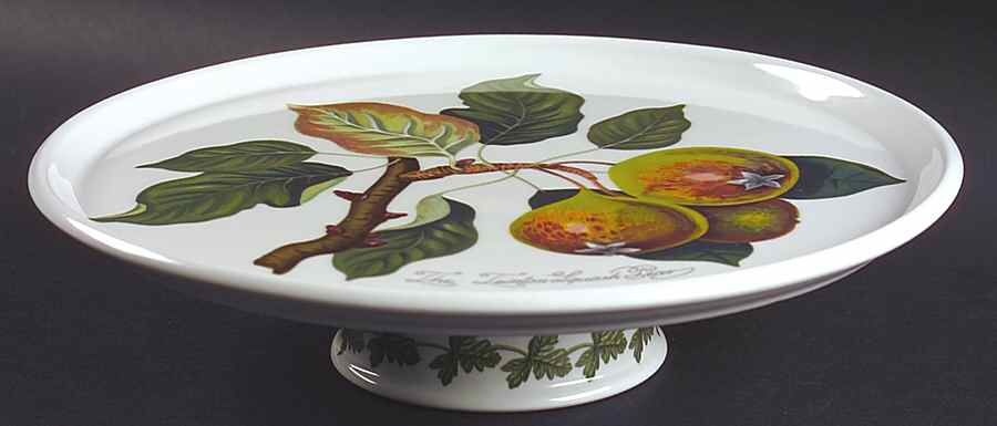 Pomona 10" Diameter Pedestal Cake Stand by Portmeirion-1