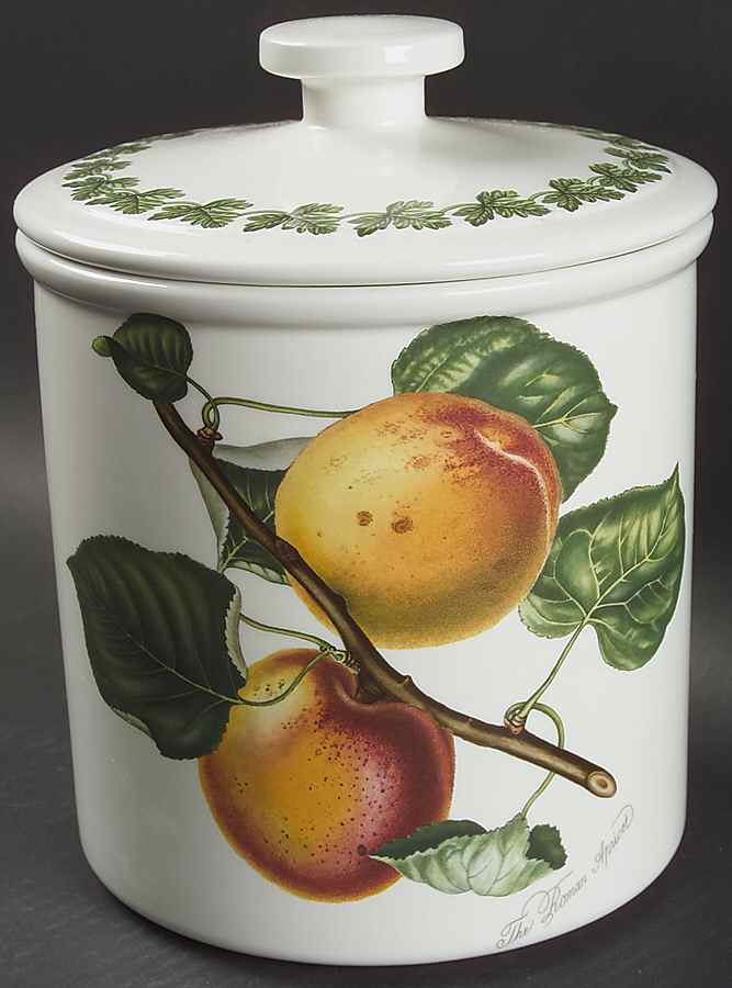 Pomona Cookie Jar & Lid by Portmeirion-1