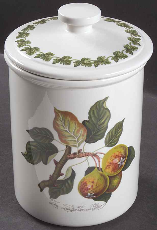 Pomona Cookie Jar & Lid #20 by Portmeirion-1