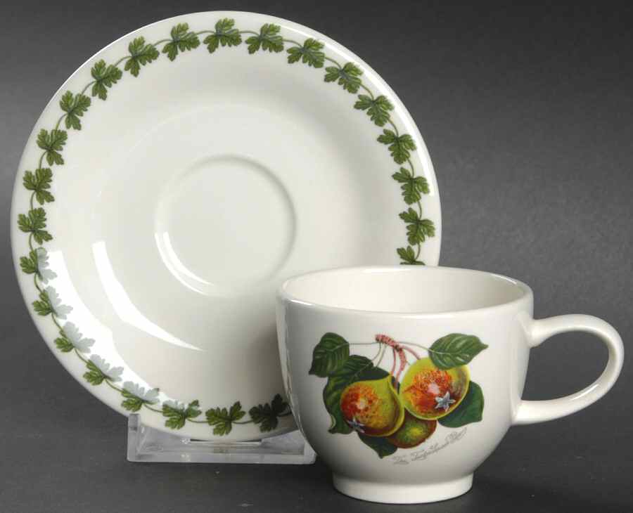 Pomona Espresso Cup and Saucer Set by Portmeirion-1