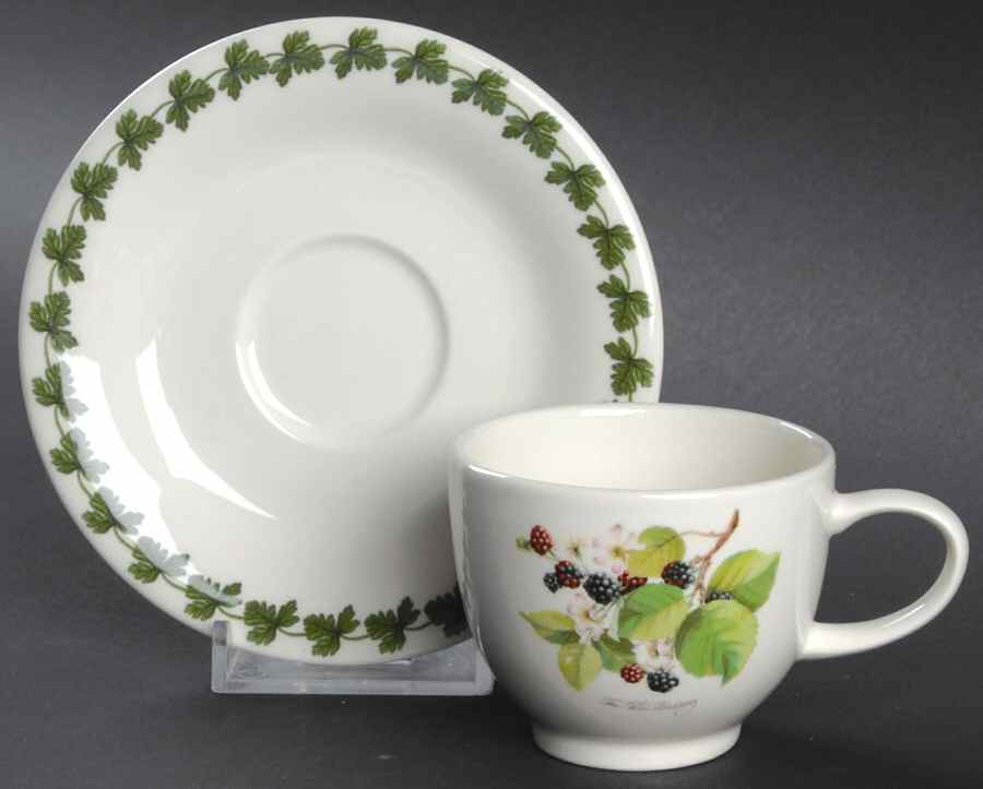 Pomona Espresso Cup and Saucer Set by Portmeirion-1