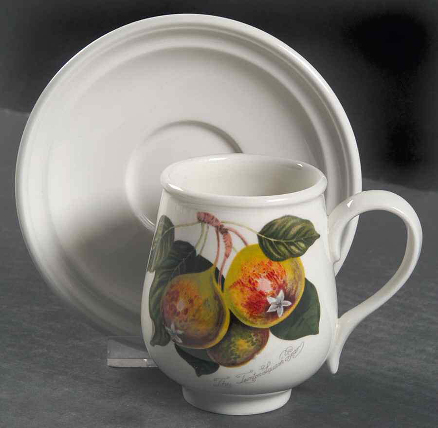 Pomona Mocha Cup & Saucer Set by Portmeirion-1