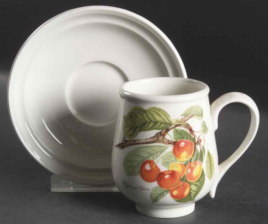 Pomona Mocha Cup & Saucer Set by Portmeirion-1