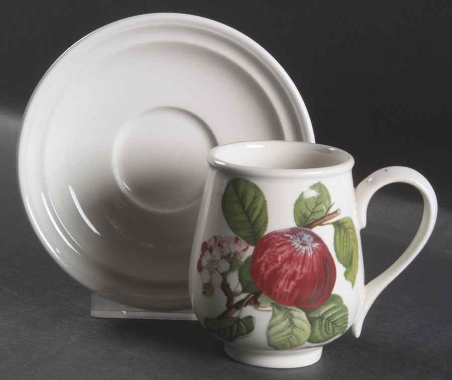 Pomona Mocha Cup & Saucer Set by Portmeirion-1