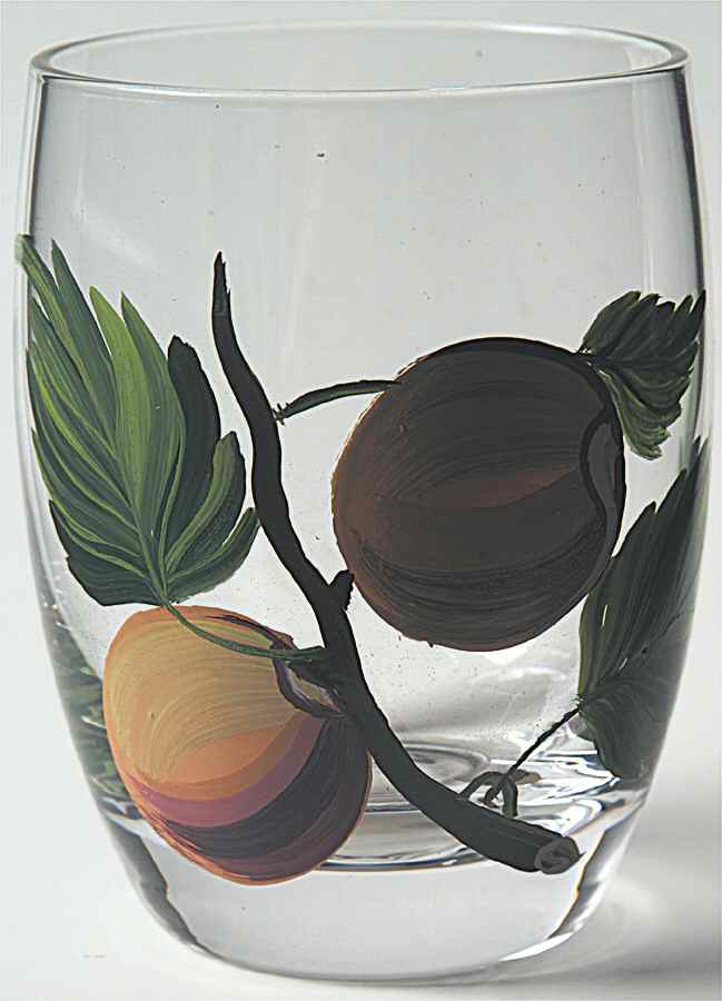 Pomona 14 Oz Handpainted Glassware Double Old Fashioned by Portmeirion-1