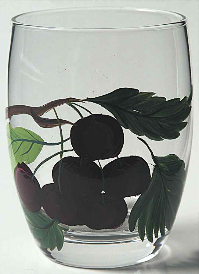 Pomona 14 Oz Handpainted Glassware Double Old Fashioned by Portmeirion-1