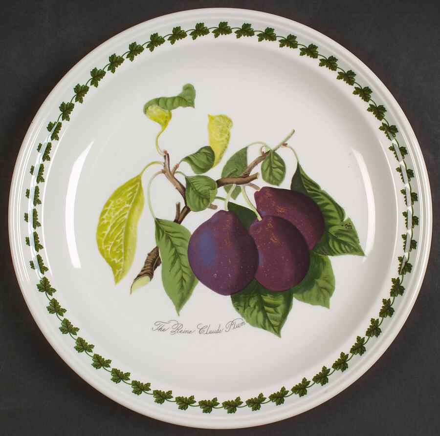 Pomona Dinner Plate w/Border Design by Portmeirion-1