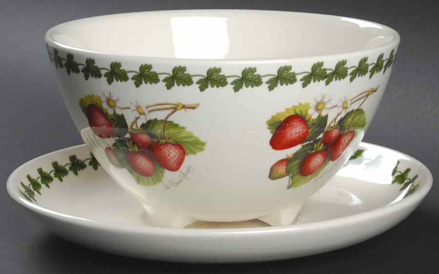 Strawberry Fair Fruit Drainer & Underplate by Portmeirion-1