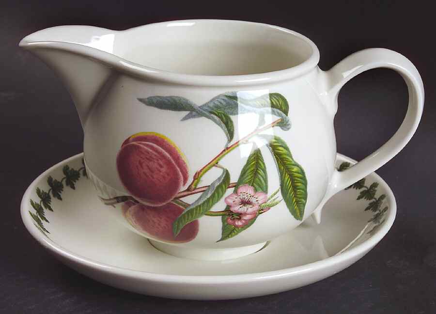 Pomona Gravy Boat & Underplate by Portmeirion-1