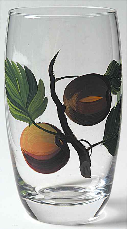 Pomona 16 Oz Handpainted Glassware Highball by Portmeirion-1
