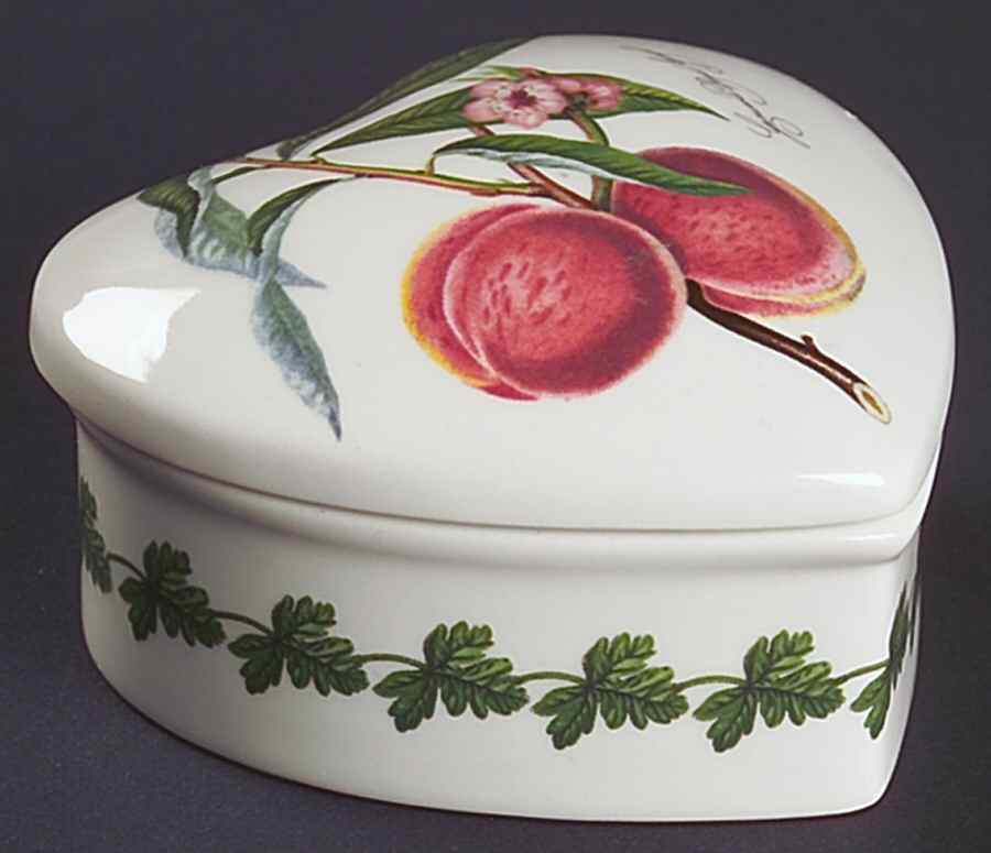 Pomona Heart Shape Box & Lid by Portmeirion-1