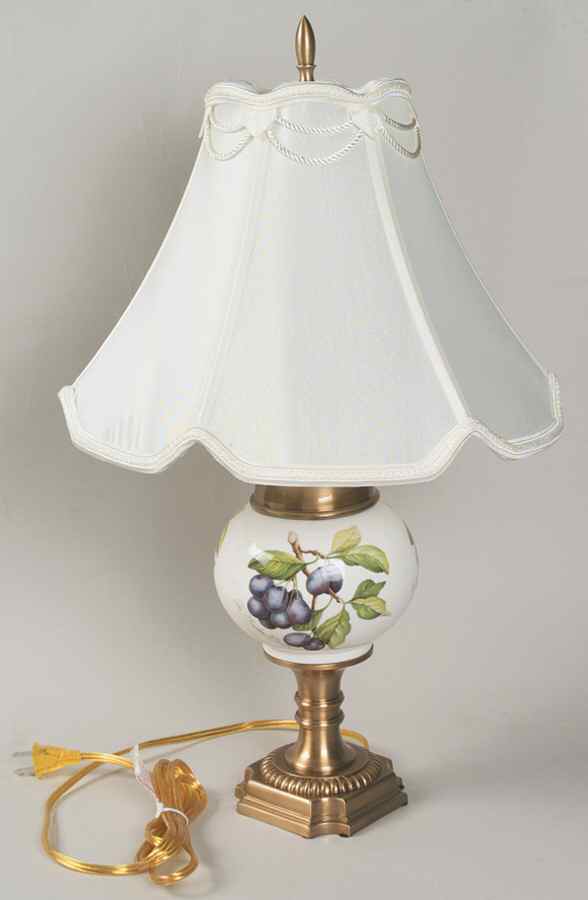 Pomona Small Globe Vase Lamp & Shade by Portmeirion-1