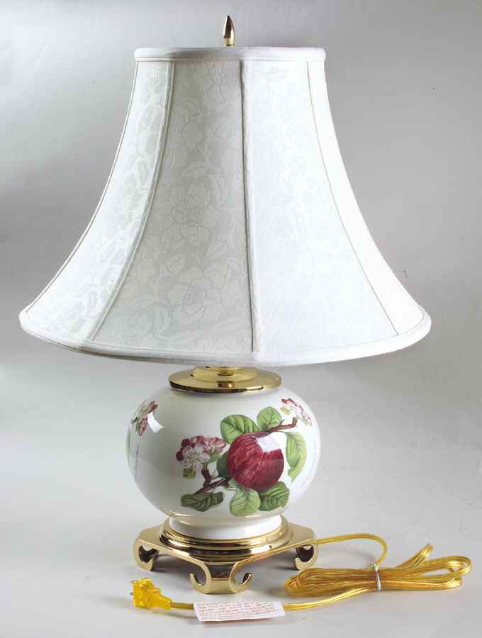 Pomona Globe Vase Lamp & Shade by Portmeirion-1