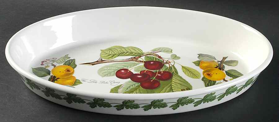 Pomona 14" Oval Baker by Portmeirion-1