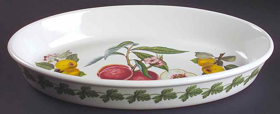 Pomona 14" Oval Baker by Portmeirion-1