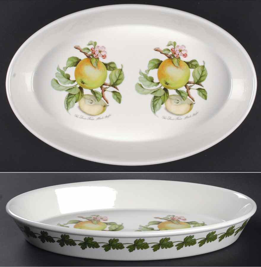 Apple Harvest 14" Oval Baker by Portmeirion-1
