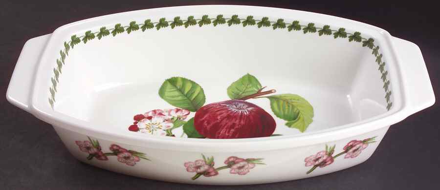Pomona Handled Oval Deep Baker by Portmeirion-1