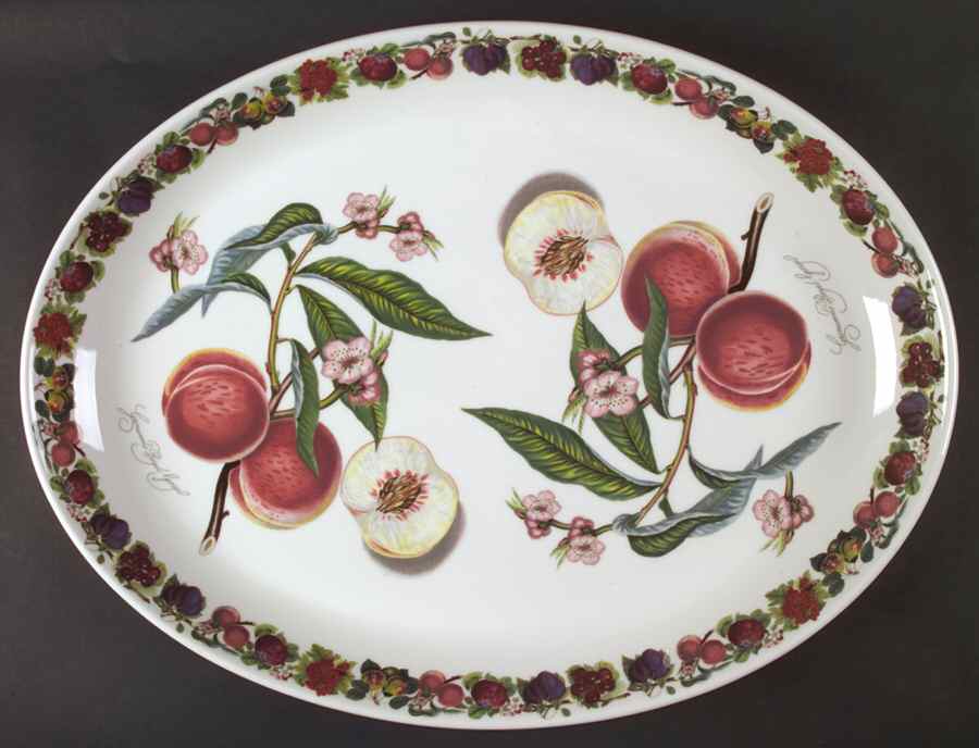 Pomona 20" Oval Steak Platter by Portmeirion-1