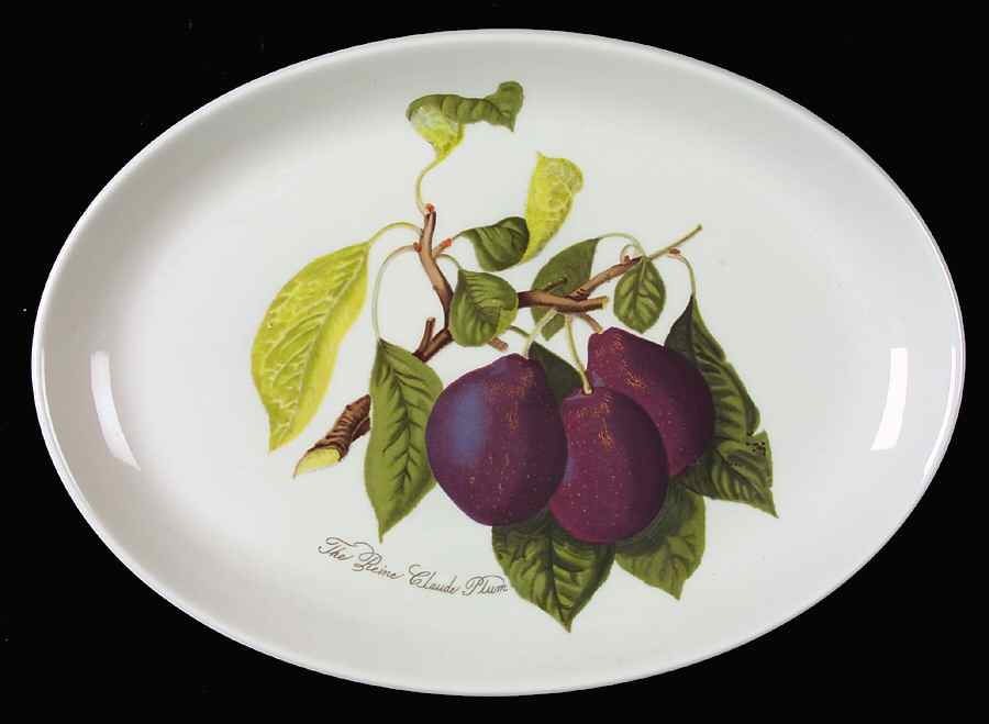 Pomona 13" Oval Steak Platter by Portmeirion-1