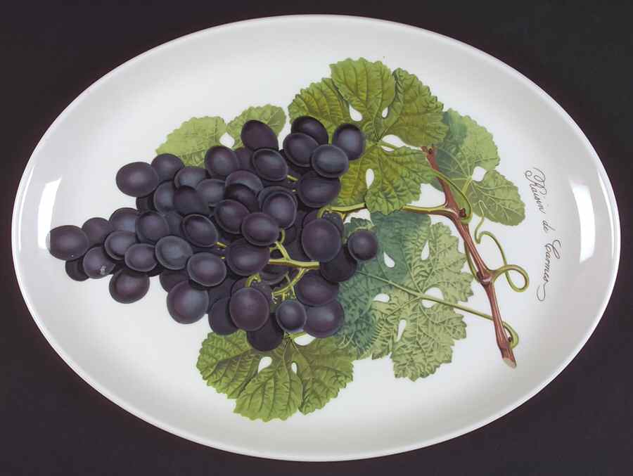 Pomona 15" Oval Steak Platter by Portmeirion-1