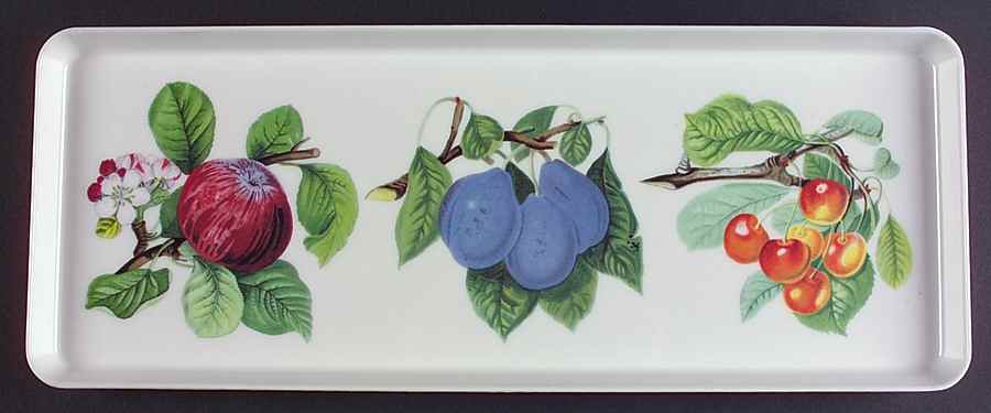 Pomona 15" Rectangular Melamine Tray by Portmeirion-1