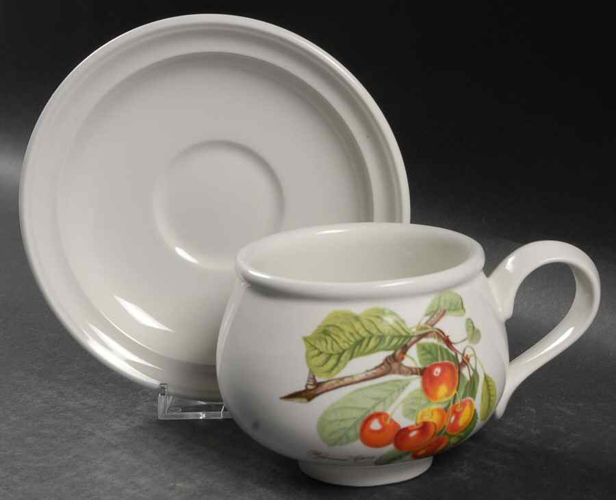 Pomona Romantic Breakfast Cup & Saucer Set by Portmeirion-1