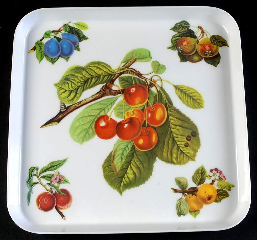 Pomona 11" Square Melamine Tray by Portmeirion-1