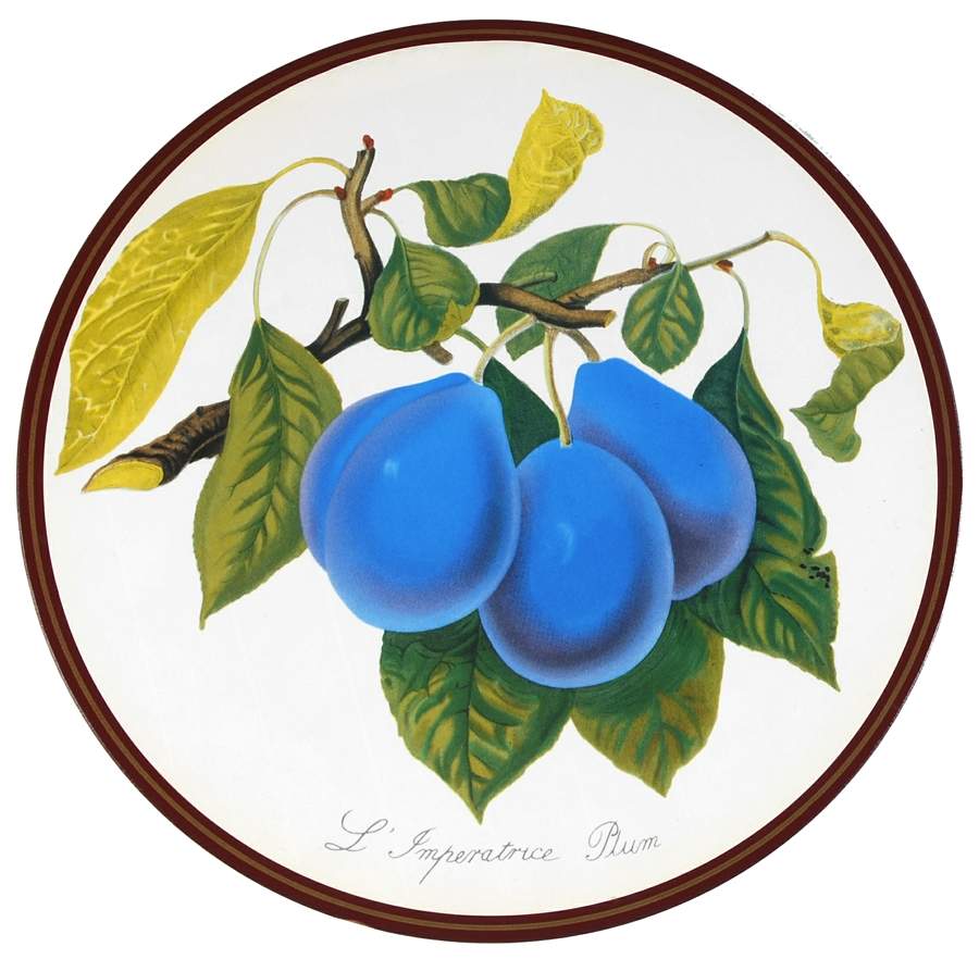 Pomona 10" Round Corck Back Trivet by Portmeirion-1